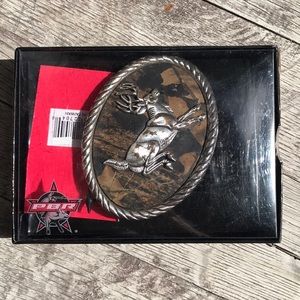PBR Belt Buckle Deer